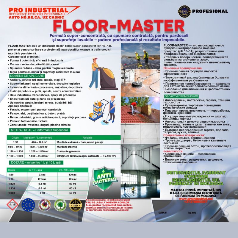 FLOOR-MASTER 10kg.-